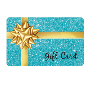 Gift Cards - Blue Sparkle