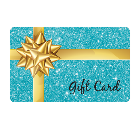 Gift Cards - Blue Sparkle