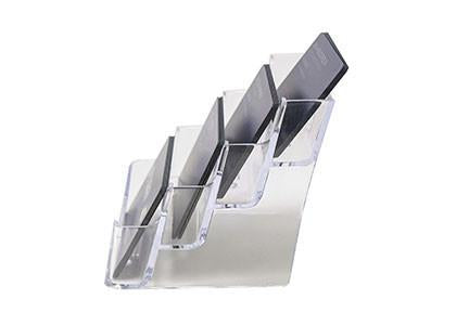 Gift Cards - Four Slot Plastic Business Card Holder