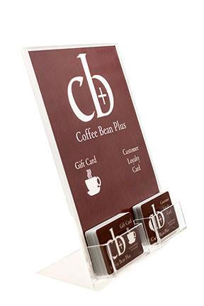 Gift Cards - Two Gift Card Acrylic Display Stand