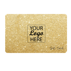 Your Logo - Gold Glitter