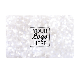 Your Logo - Silver Glitter