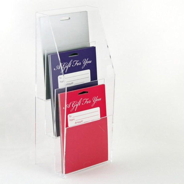 Gift Cards - 3 Tier Backer Acrylic Display Stand